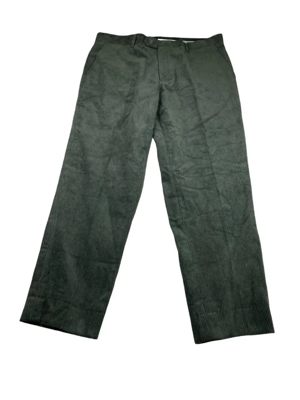 Alain Dupetit Men's Corduroy Double Breasted Suit Green • 44R US | 38x28